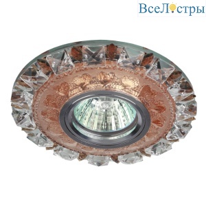 Встраиваемый светильник ЭРА DK LD17 SL PK/WH Б0028078