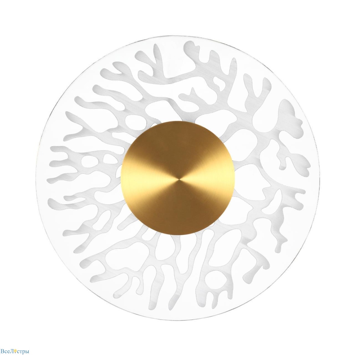 настенный светодиодный светильник odeon light midcent solaris 6627/9wl