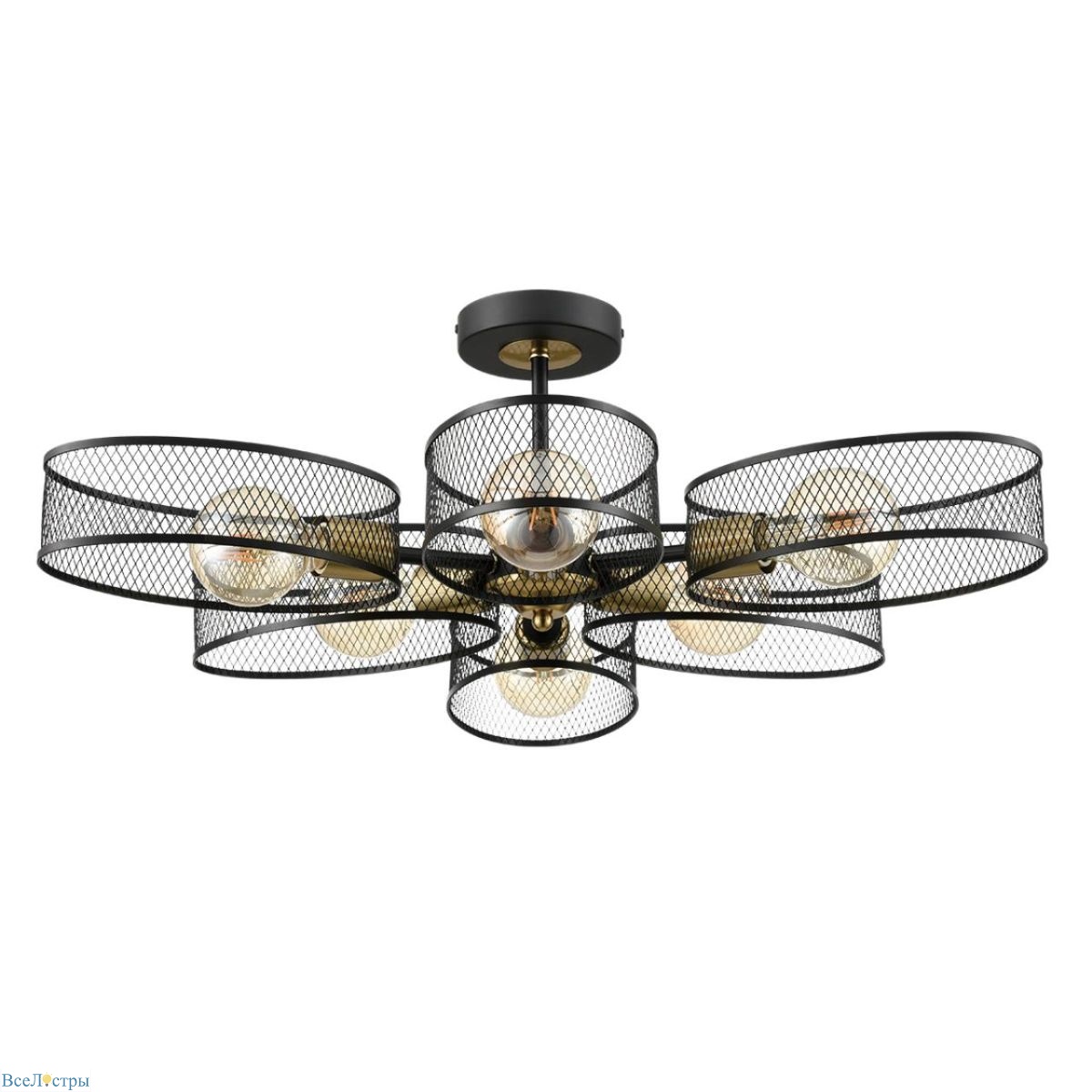 люстра на штанге lumion comfi vivana 8153/6c
