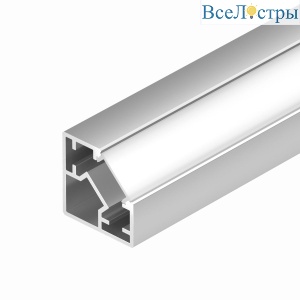 Профиль Arlight SL-KUB-DISPLAY-2525-2000 ANOD (Алюминий) 055911