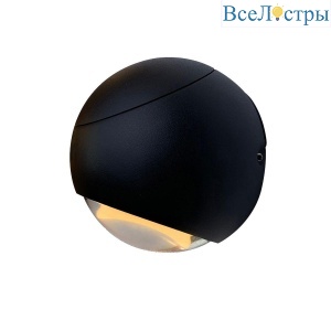 Уличный настенный светодиодный светильник Favourite Linse 4391-1W