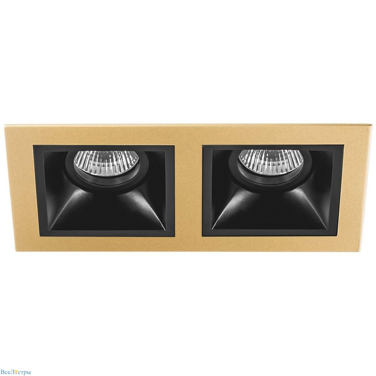 встраиваемый светильник lightstar domino quadro (214523+214507+214507) d5230707