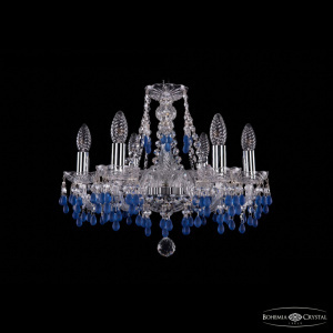 Подвесная люстра Bohemia Ivele Crystal 1410/6/160 Ni V3001