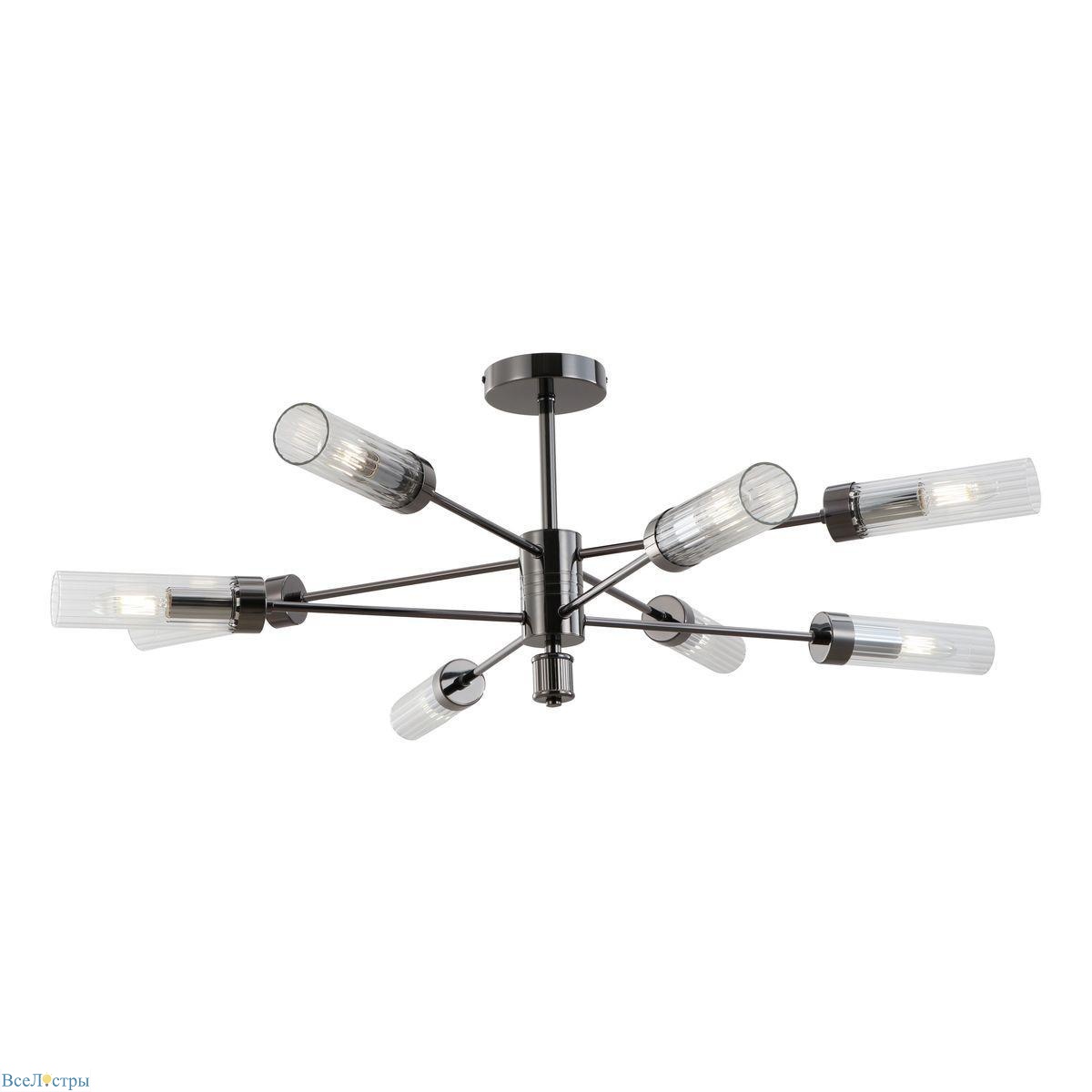 потолочная люстра ilamp evolution 15609-8 an+cl