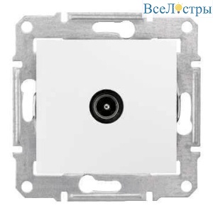 Розетка TV оконечная Schneider Electric Sedna 1dB SDN3201621