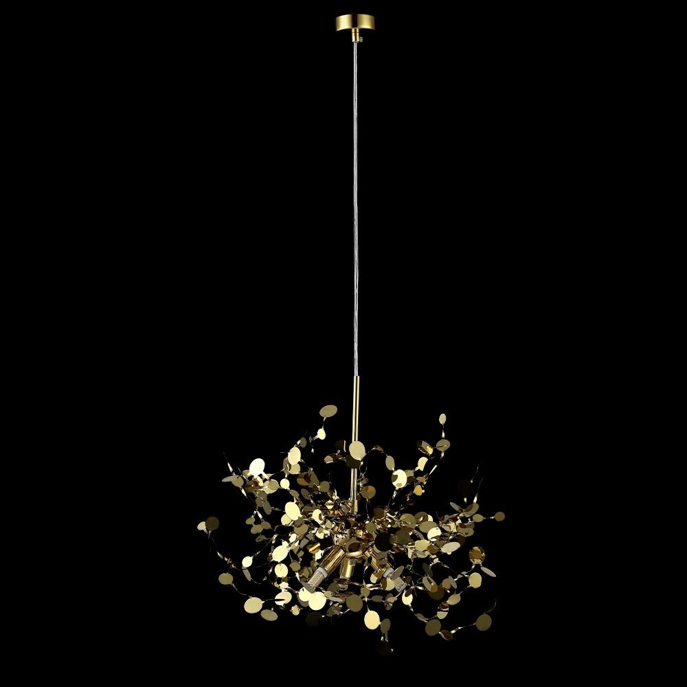 подвесной светильник crystal lux garden sp3 d400 gold