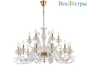 Подвесная люстра Newport Annabelle 8576+12/C gold polished М0070814