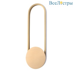 Настенный светильник Crystal Lux NINA AP18W LED BRASS