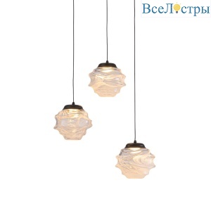 Подвесной светильник Delight Collection MD25030003-3A matt black/clear