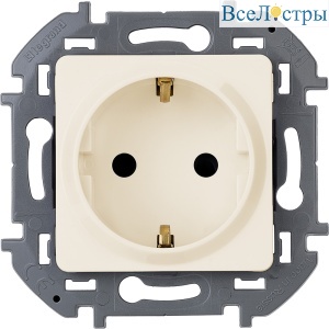 Розетка с/з Legrand Inspiria 673721