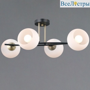 Потолочная люстра Illumico IL0798-4CSQ-25 BK AB TRENTO