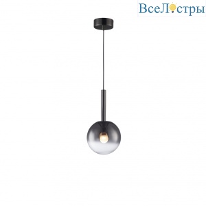 Подвесной светильник iLedex Aura 8615P-1M BK-SM