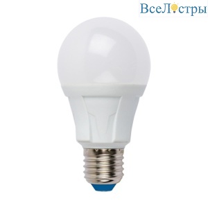 Лампа светодиодная диммируемая (UL-00004289) Uniel E27 12W 4000K матовая LED-A60 12W/4000K/E27/FR/DIM PLP01WH