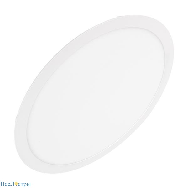 встраиваемый светодиодный светильник arlight dl-edge-r400-34w day4000 034724