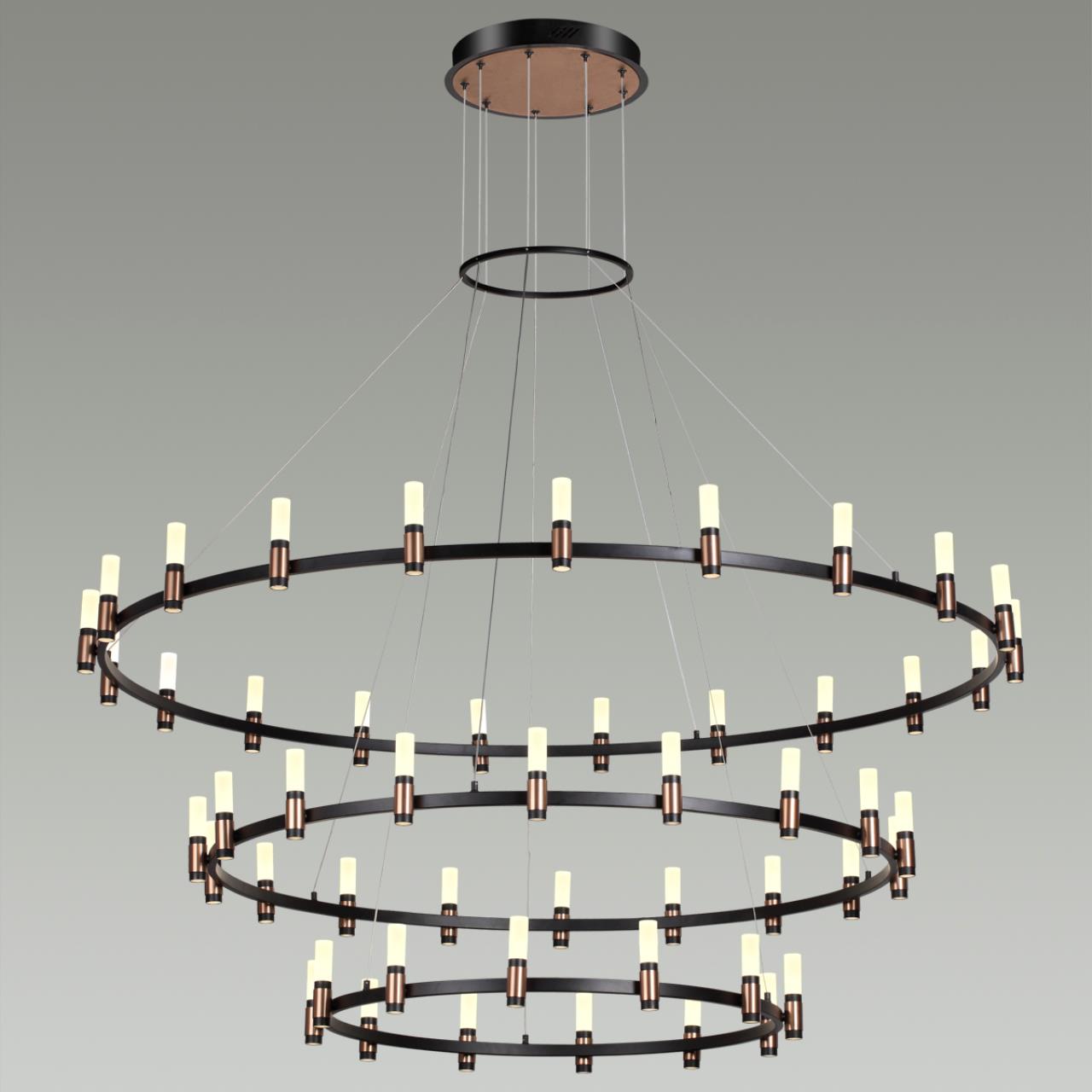 подвесная люстра odeon light candel 5009/204l