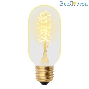 Лампа накаливания Uniel E27 40W золотистая IL-V-L45A-40/GOLDEN/E27 CW01 UL-00000486