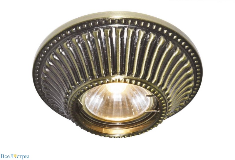 встраиваемый светильник arte lamp arena a5298pl-1ab