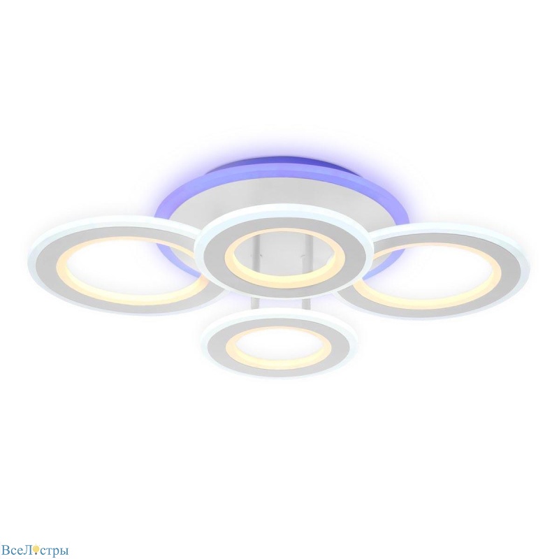потолочная светодиодная люстра ambrella light acrylica original fa8801