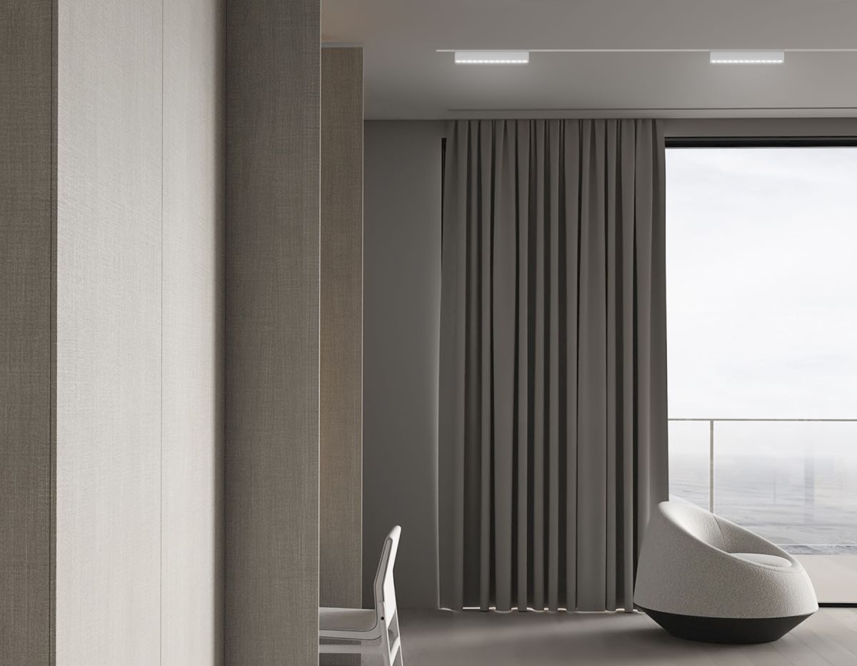 трековый магнитный светильник с переключателем цв. темп. ambrella light gl2359