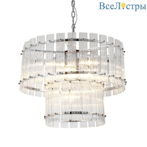 Подвесная люстра Delight Collection Ruby KG1112P-7 chrome/clear