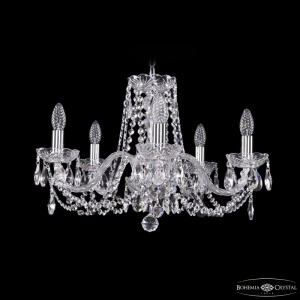 Подвесная люстра Bohemia Ivele Crystal 1402/5/195 Ni