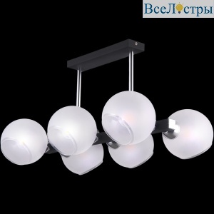 Люстра на штанге Illumico IL9559-6PSQ-79 CR BK