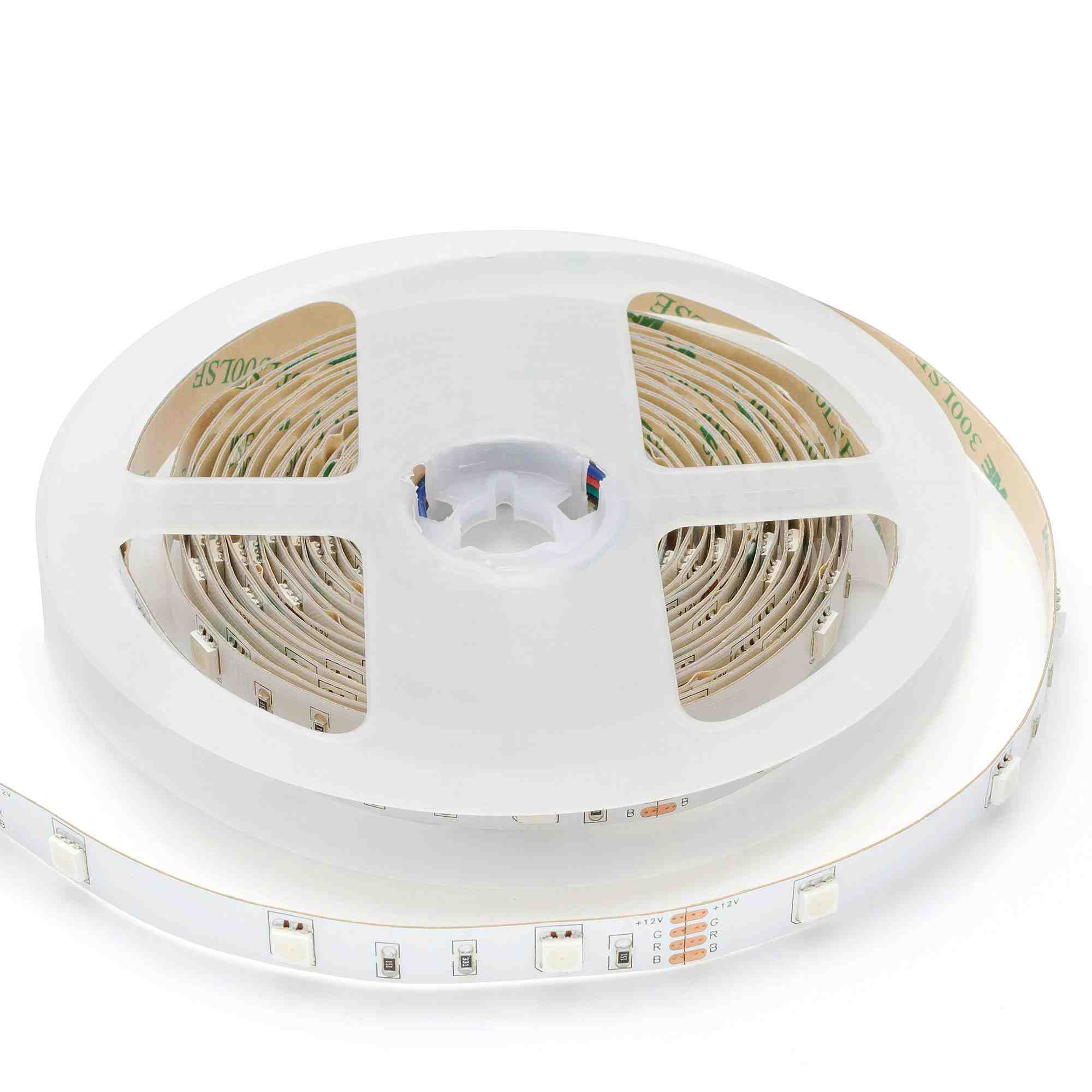 светодиодная лента apeyron 12в ст 7,2вт/м smd5050 30д/м ip20 3м rgb 217bl