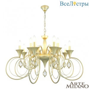 Подвесная люстра Arte Milano 349920/8-4 CG