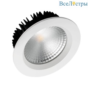 Встраиваемый светодиодный светильник Arlight LTD-145WH-Frost-16W Warm White 110deg 021068