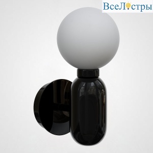Бра ImperiumLoft Parachilna Aballs Black 184494-22