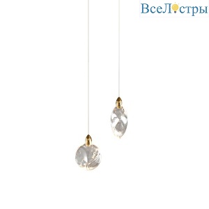 Подвесной светильник Delight Collection Colvin MT9176-2H titanium gold
