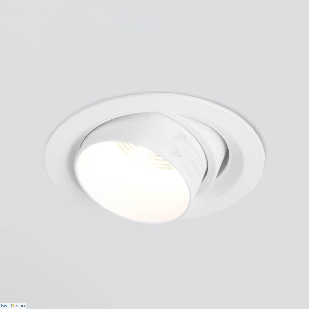 встраиваемый светодиодный светильник elektrostandard 9919 led 10w 4200k белый 4690389162480