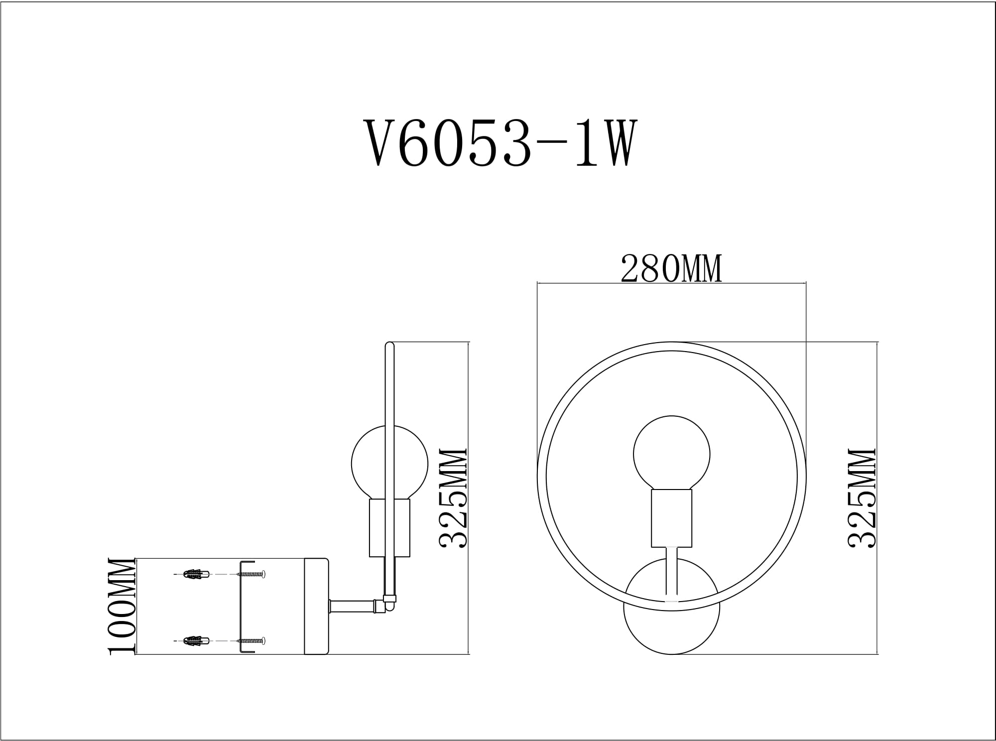 бра moderli sachara v6053-1w