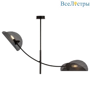 Люстра на штанге IMEX MD.8378-2-P-BK