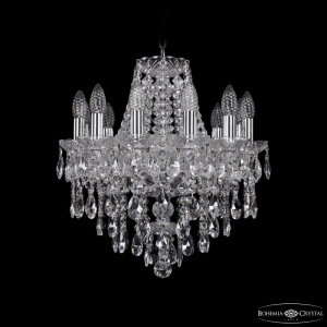 Подвесная люстра Bohemia Ivele Crystal 1415/12/141 Ni