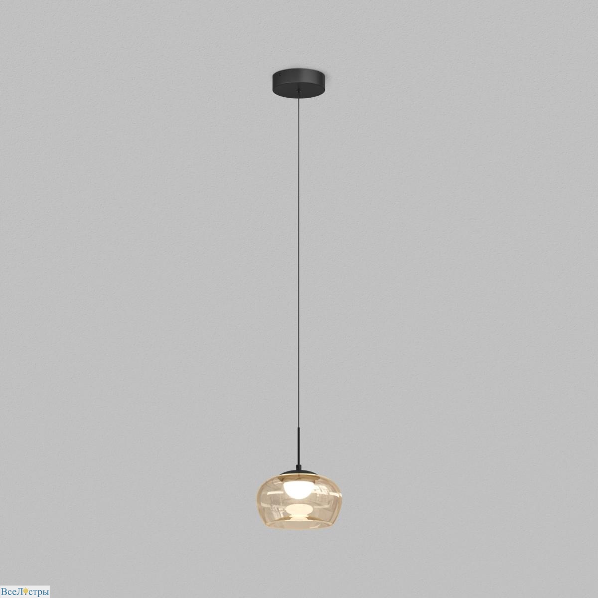 подвесной светильник denkirs floa dk6741-bk+am