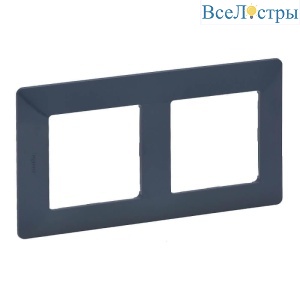 Рамка 2-постовая Legrand Valena Life Лазурь 754092