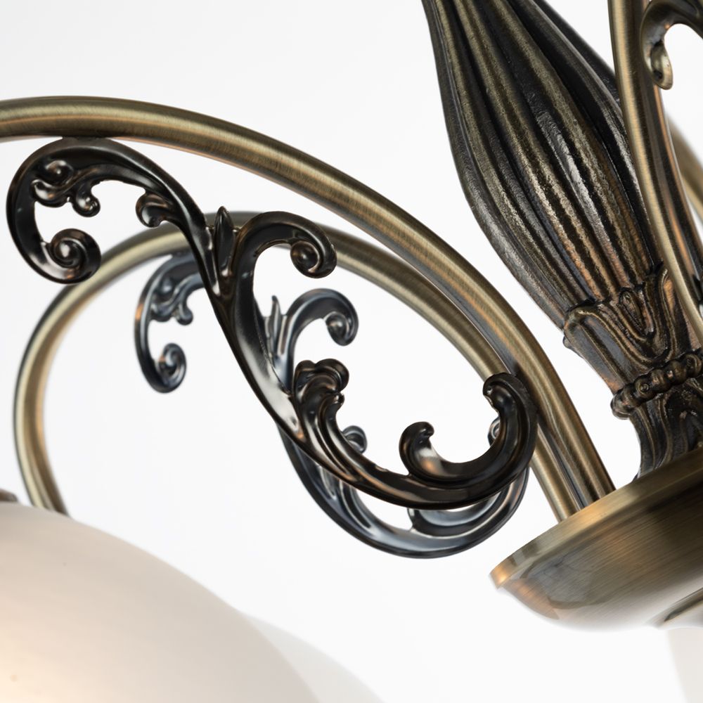 потолочная люстра arte lamp spica a3037pl-5ab