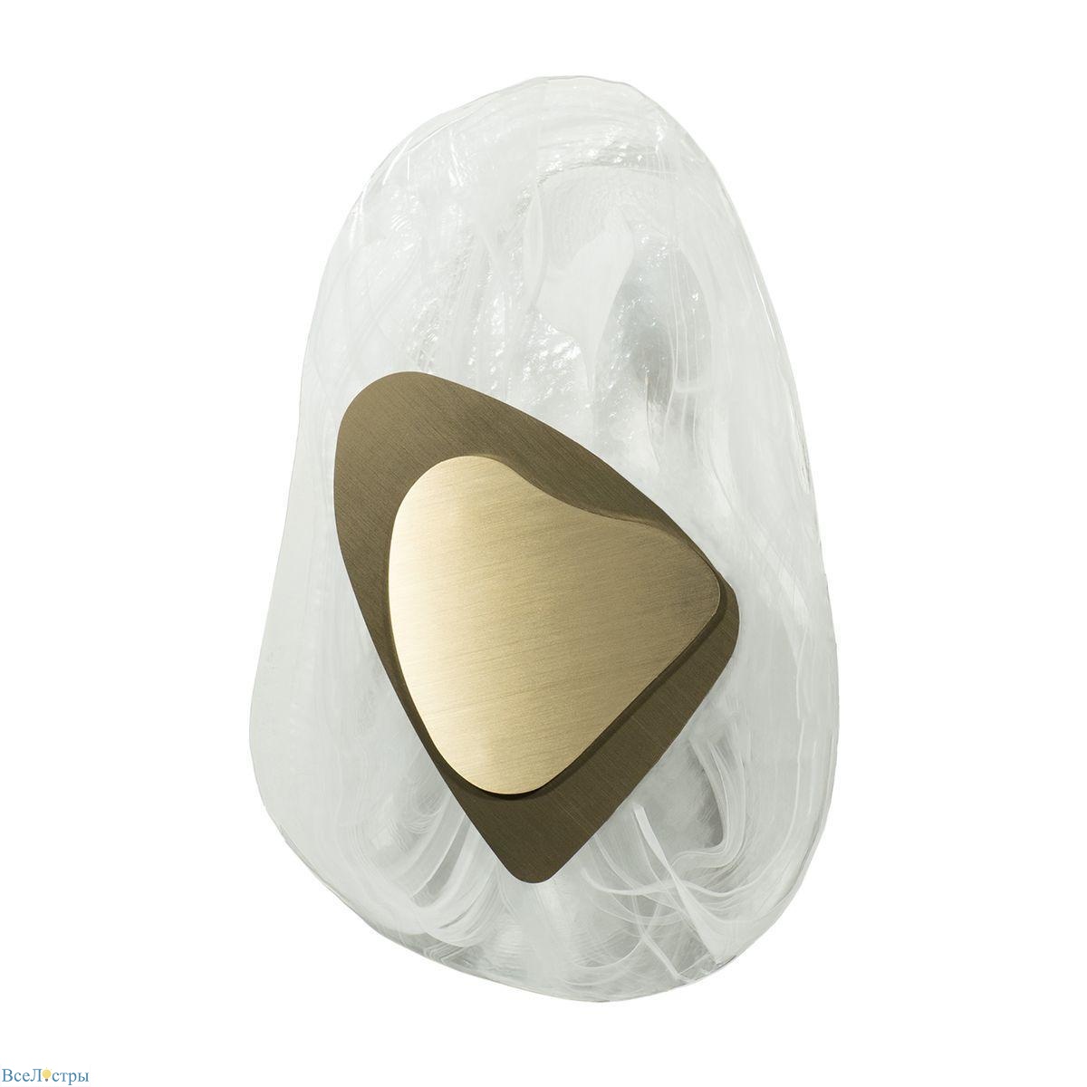 настенный светодиодный светильник loft it sunwave 10102 gold