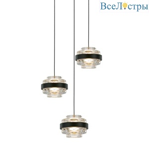 Подвесной светильник Delight Collection MD22030002 MD22030002-3A black/clear