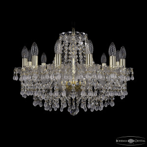 Подвесная люстра Bohemia Ivele Crystal 1410/12/195 G V0300
