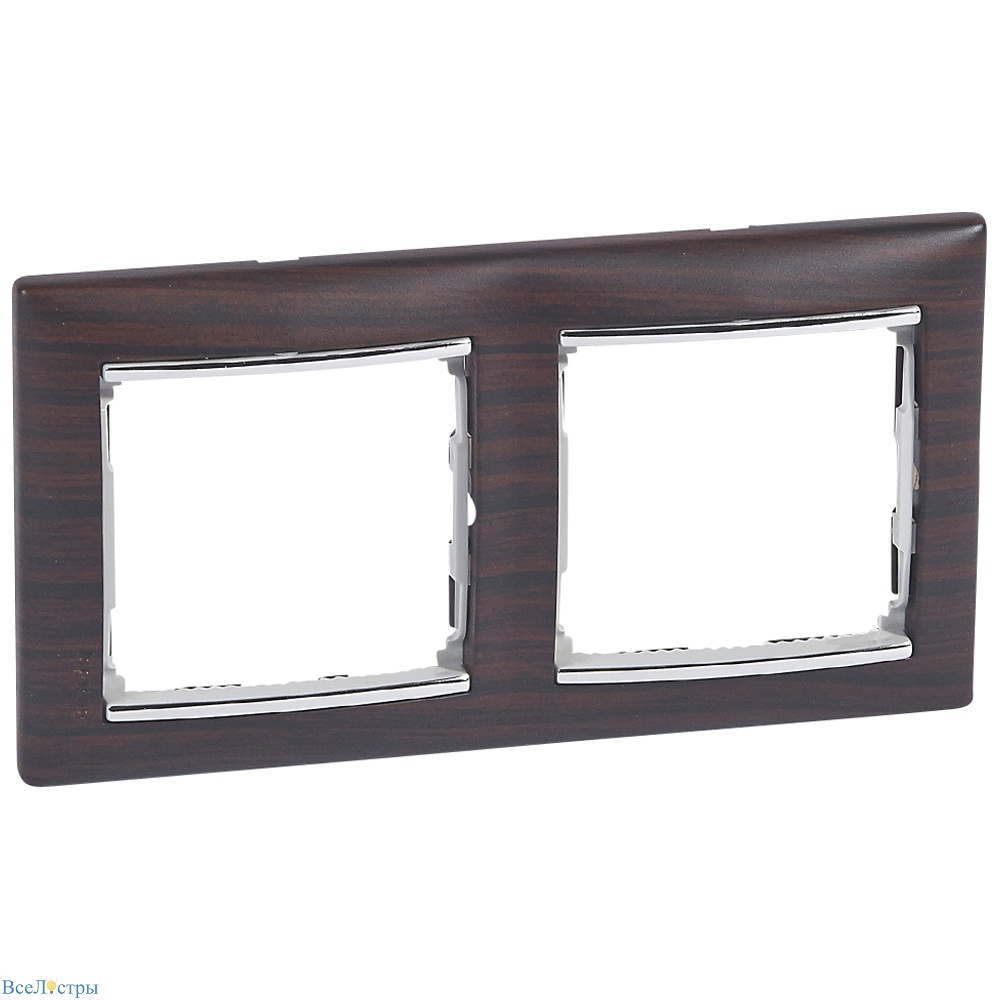 рамка двухместная legrand valena classic 696731