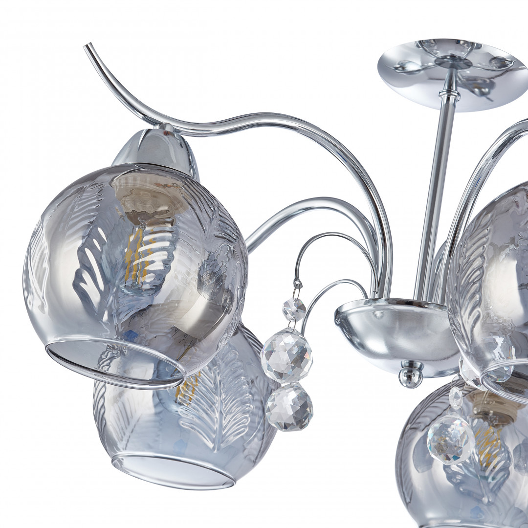 подвесная люстра arte milano amalfi 331556/5 cr