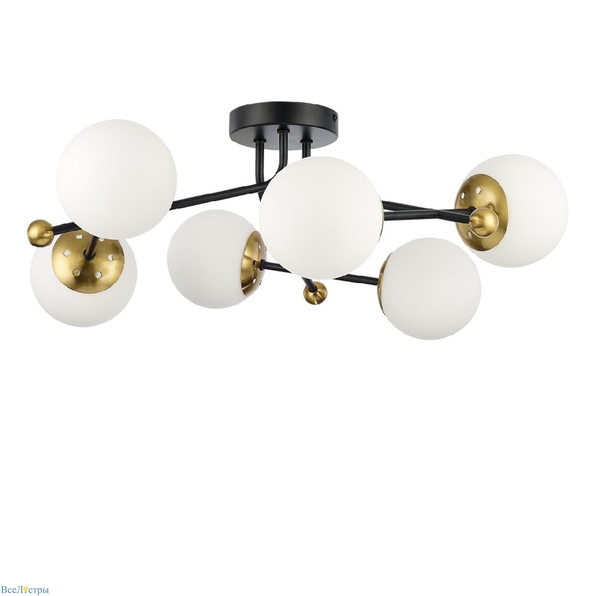 потолочная люстра lumion melody 6581/6c