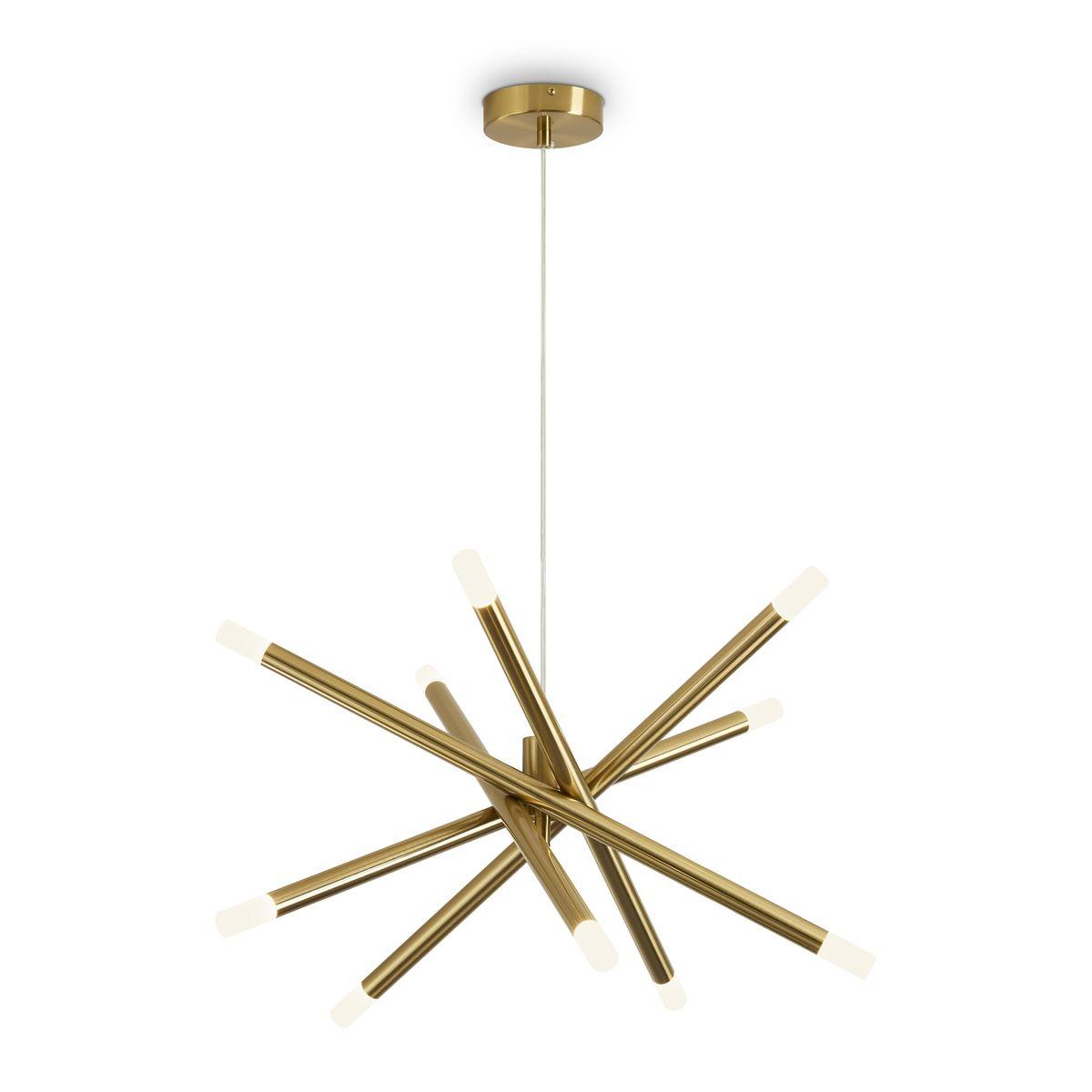 подвесная светодиодная люстра freya wands fr6130pl-l30b