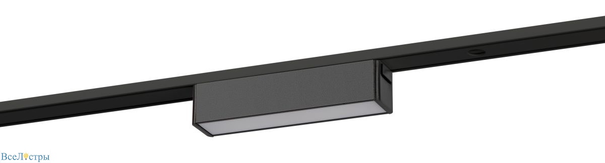 трековый магнитный светильник эра trm-s5-1-6w4k-bk б0059047