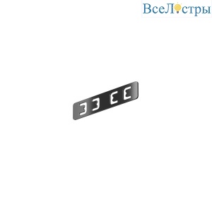 Коннектор прямой Exility X накладной/встраиваемый Maytoni TRA239C-21B