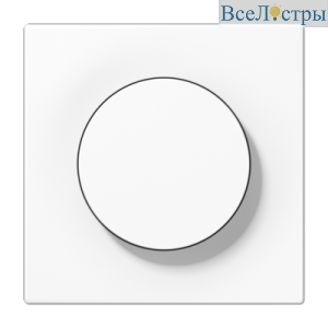 Лицевая панель светорегулятора Jung LS1740WW
