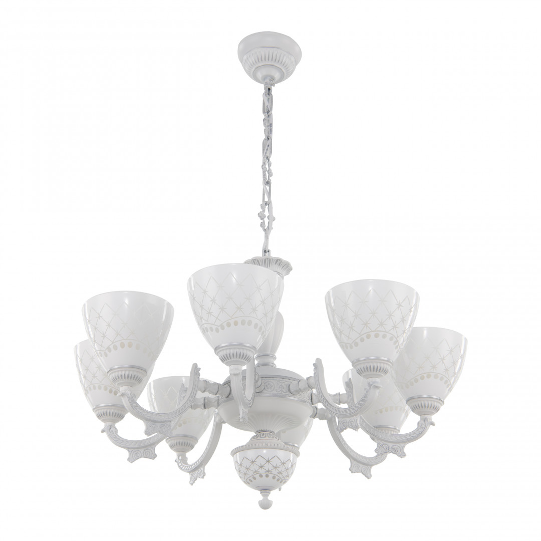 подвесная люстра arte milano 343837/8 wt+sl