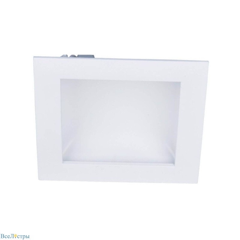 встраиваемый светодиодный светильник arte lamp riflessione a7412pl-1wh